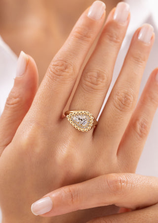 Baget Damla Tasarım Yüzük