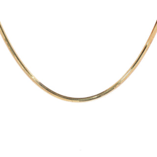 Dengeli Balıksırtı 50 cm 14 Ayar Altın Zincir Kolye
