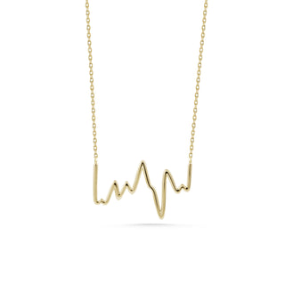 Amoris Rhythm 14 Ayar Altın Kolye