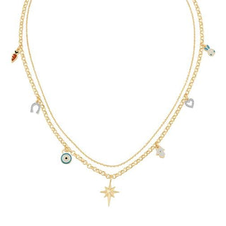 Ema Ayıcık Şans 14 Ayar Altın Kolye