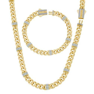 Ema Baget Taşlı Gurmet 14 Ayar Altın Set