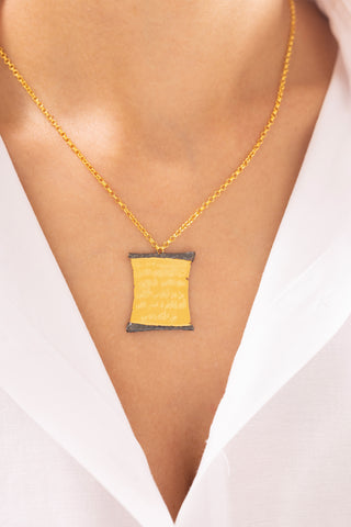 Bars Koruyucu Dua Nas Suresi 14 Ayar Altın Kolye