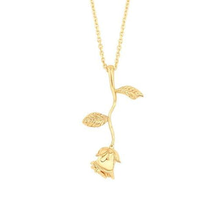 Ema Gül 14 Ayar Altın Kolye