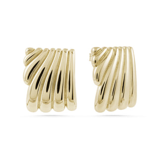 Helios Rays 14 Ayar Altın Küpe