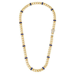 Ema Mavi Taşlı Gurmet 14 Ayar Altın Set