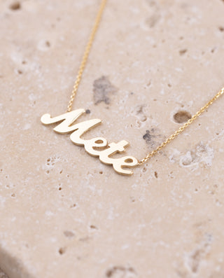 İsme Özel 14 Ayar Altın Kolye