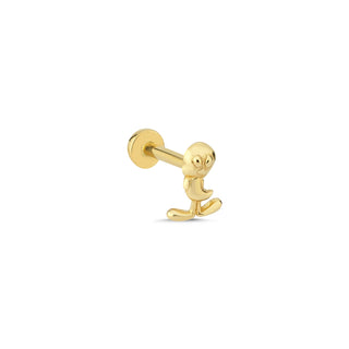 Minik Kuş 14 Ayar Altın Piercing