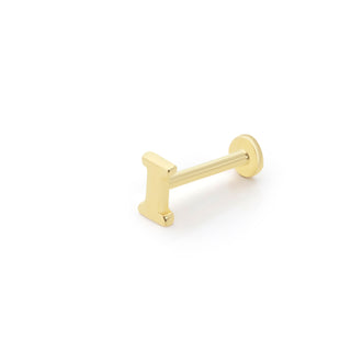 I Harf 14 Ayar Altın Piercing