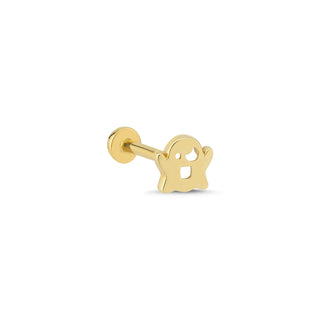 Sevimli Hayalet 14 Ayar Altın Piercing