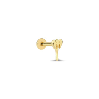 Halloween Balta 14 Ayar Altın Piercing