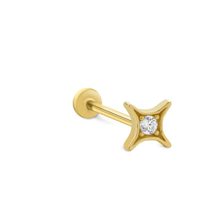 Lumiere 14 Ayar Altın Piercing