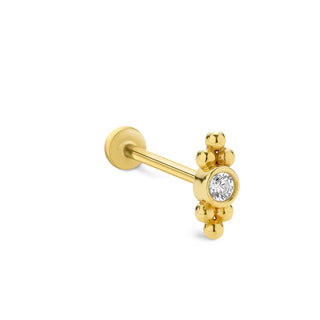 Solaris 14 Ayar Altın Piercing