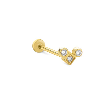 Harmoni 14 Ayar Altın Piercing