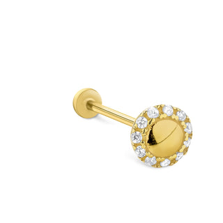 Solar Shine 14 Ayar Altın Piercing