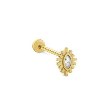Solaris Işık 14 Ayar Altın Piercing