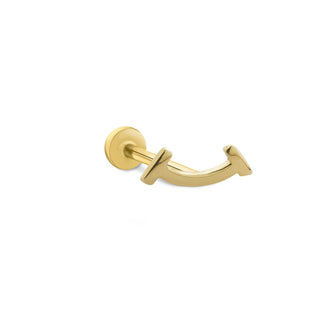Modern Çapa 14 Ayar Altın Piercing