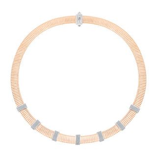 Rose Gold Taşlı Carmenta Kolye