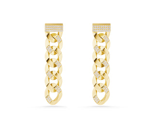 Sallantılı Taşlı Gurmet Küpe