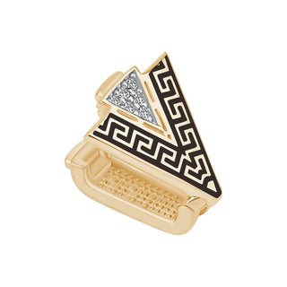 Siyah Greek 9Mm Bileklik Charm