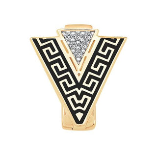 Siyah Greek 9Mm Bileklik Charm