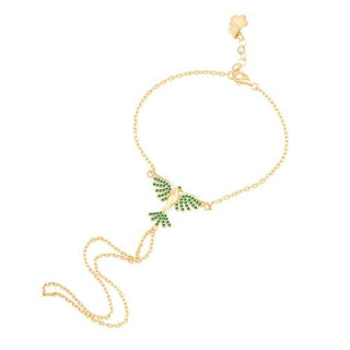 Kare Taşlı Silindir Bileklik