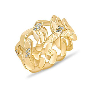 Taşlı Gurmet  Altın Yüzük