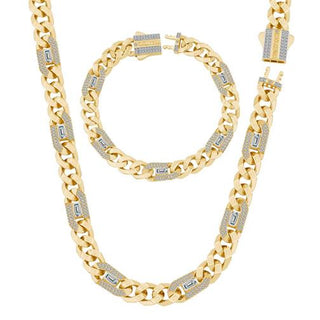 Ema Taşlı Gurmet 14 Ayar Altın Set