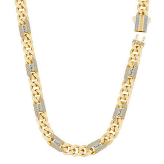 Ema Taşlı Gurmet 14 Ayar Altın Zincir