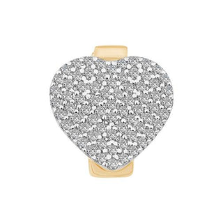 Taşlı Kalp 9Mm Bileklik Charm