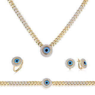 Taşlı Nazar Boncuklu Gurmet Set