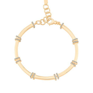 Taşlı Silindir Bileklik