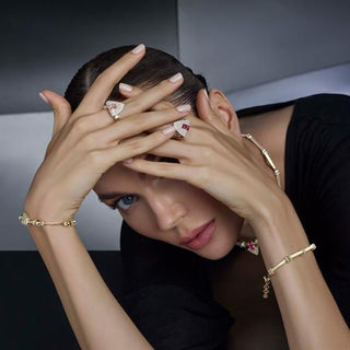 Taşlı Silindir Bileklik