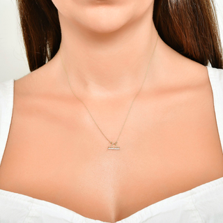 Terazi 14 Ayar Altın Kolye